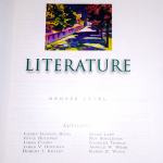 SPOTLiGHT on Literature – Bronze Level