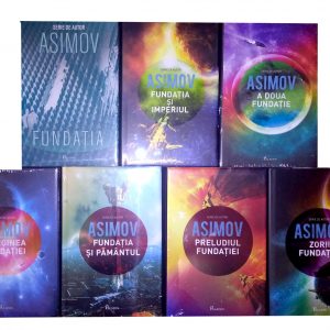 Isaac Asimov – Serie de Autor: Imperiul, Fundația, Roboții (15 volume)