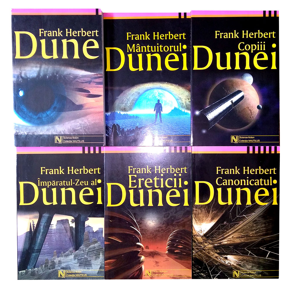 Seria Dune – Frank Herbert (6 volume, ediția a doua)