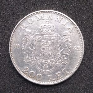 Monedă argint 200 lei (1942)